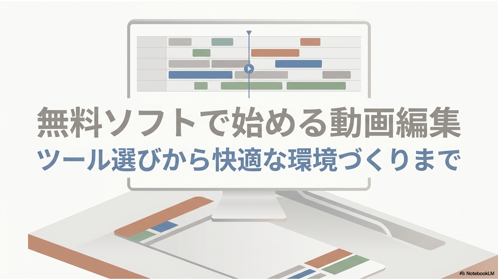 無料ソフトで始める動画編集。ツール選びから快適な環境づくりまでの完全ガイド